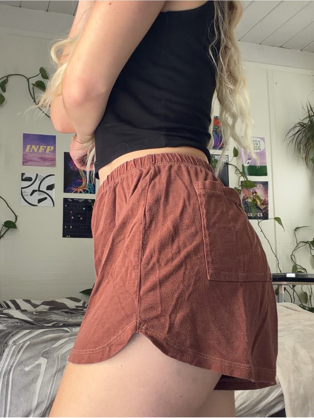 MATE Tencel Sleep Short — Tobacco - Picture 3 of 5